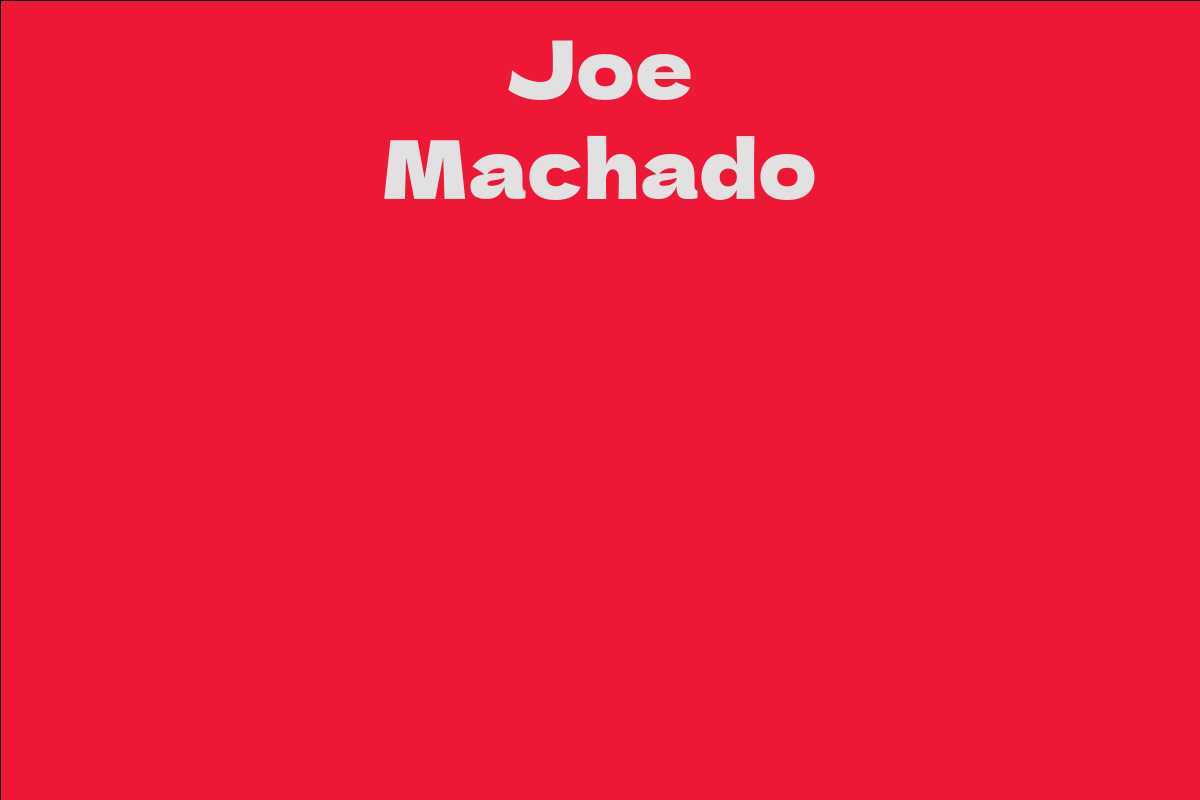 Joe Machado