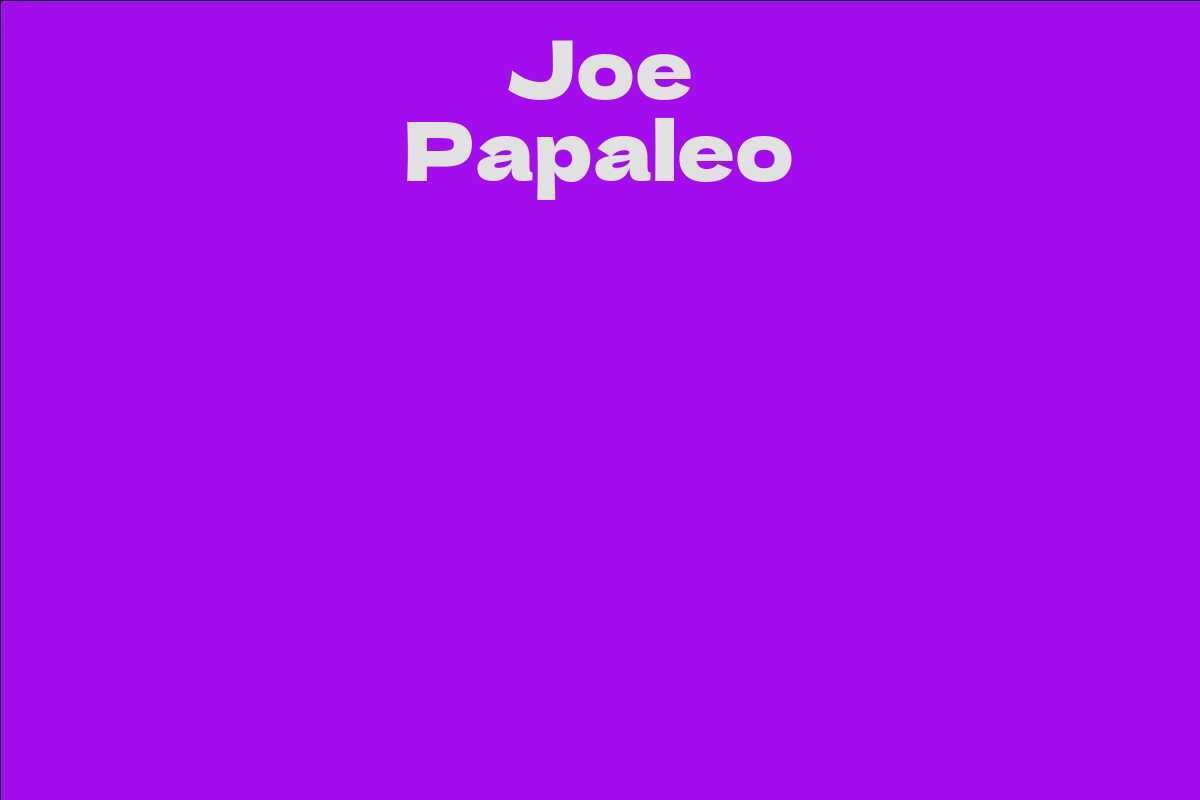 Joe Papaleo