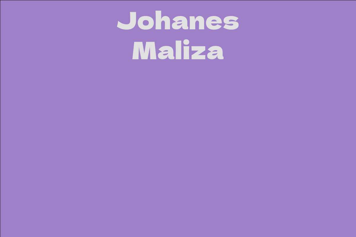 Johanes Maliza