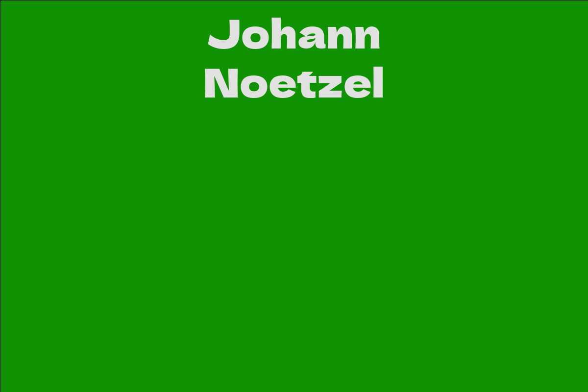 Johann Noetzel