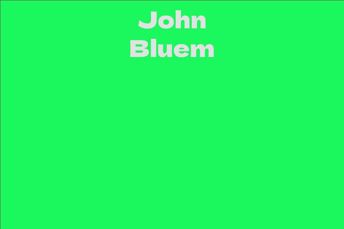 John Bluem