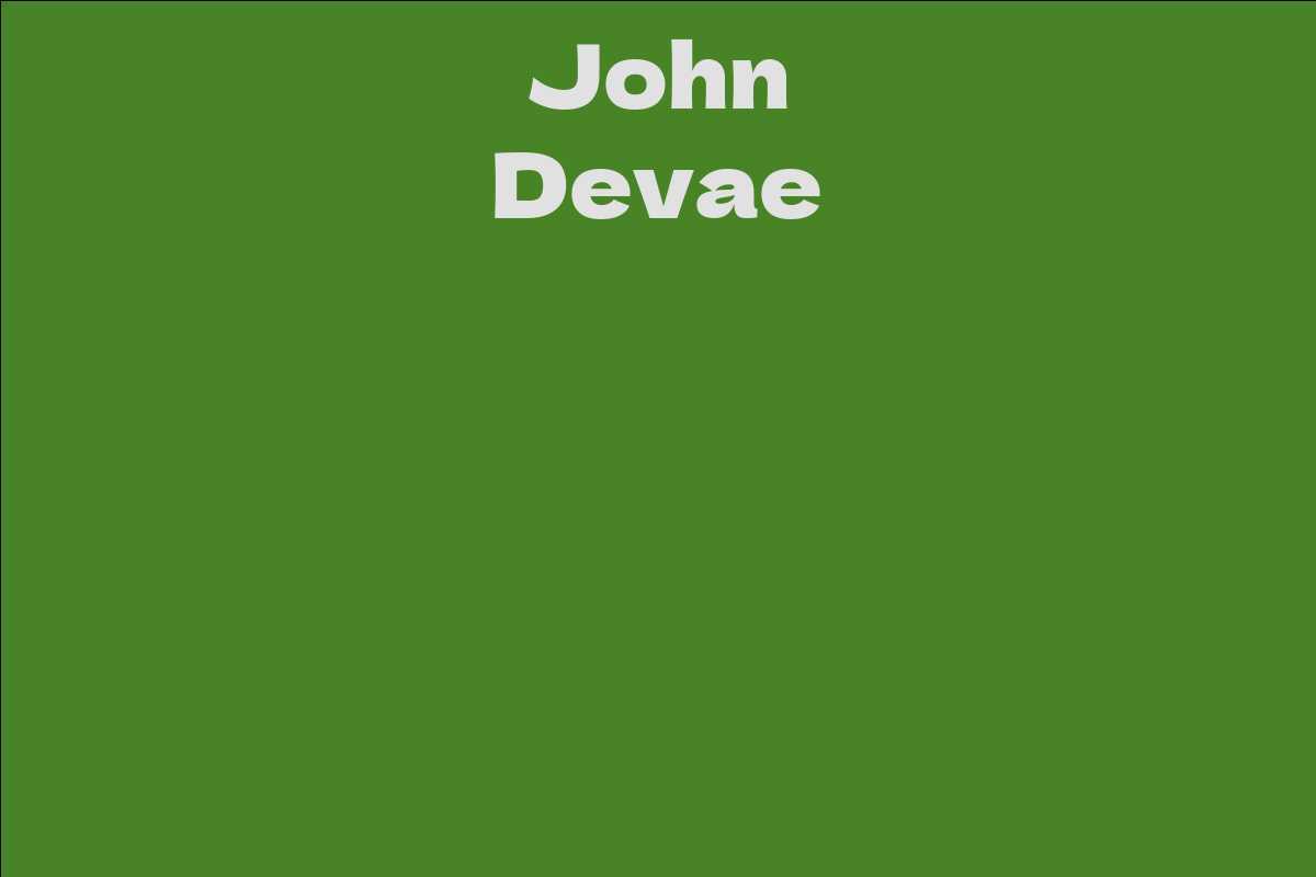 John Devae