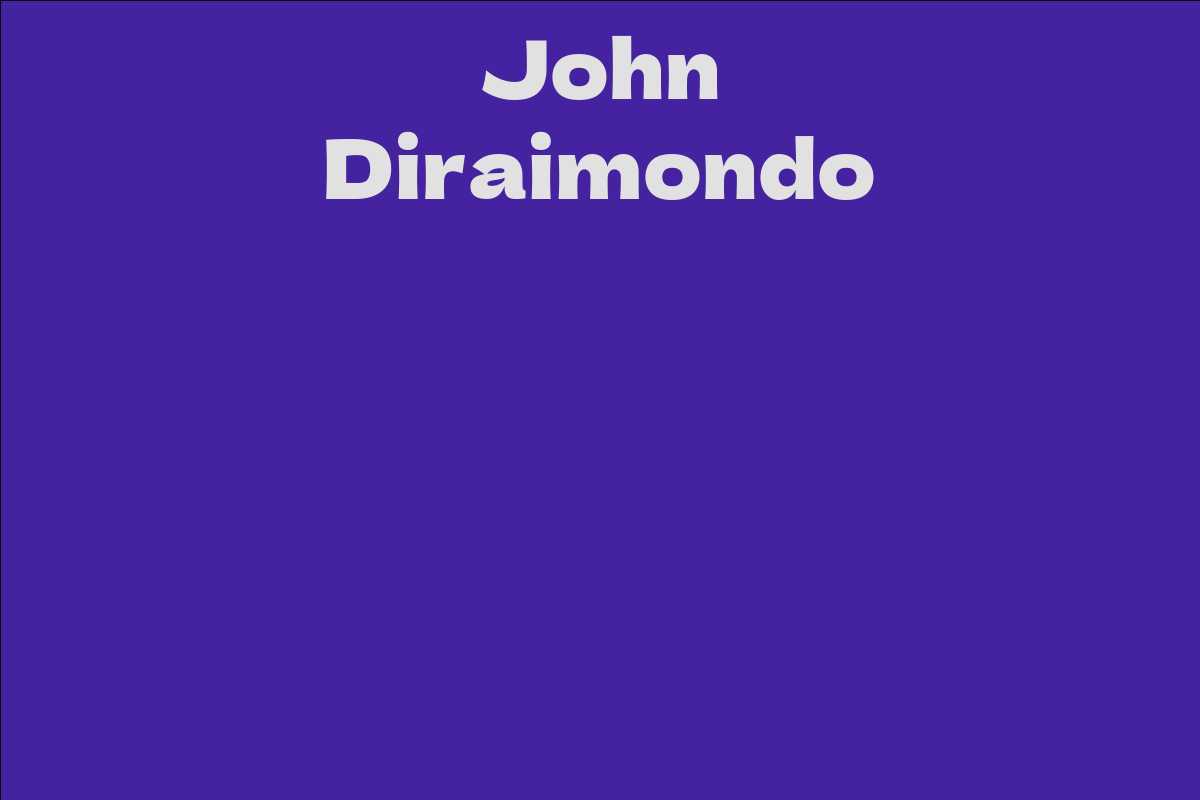 John Diraimondo