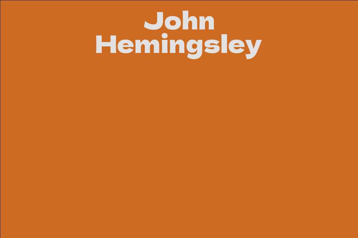 John Hemingsley
