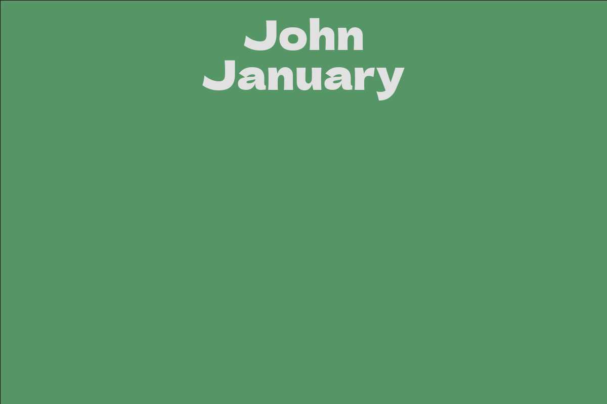 John January