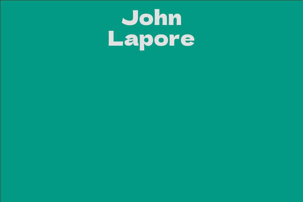 John Lapore