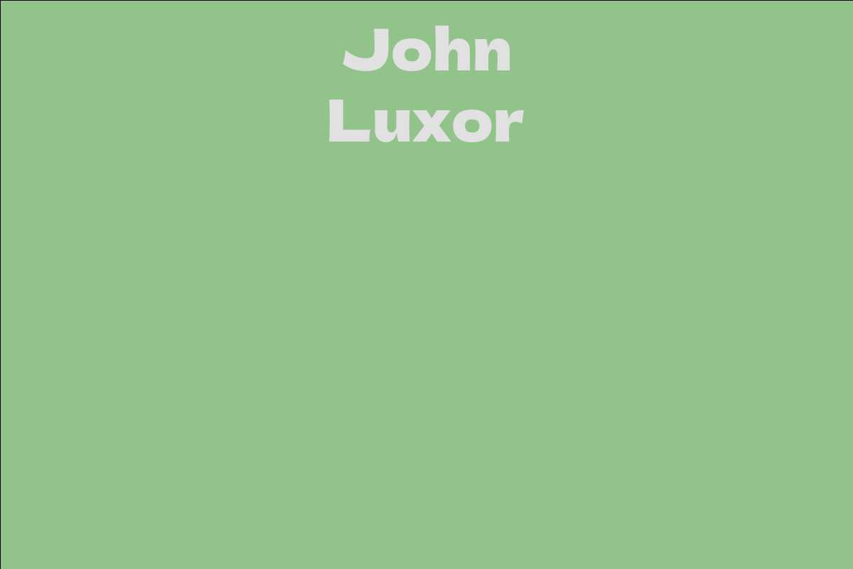 John Luxor