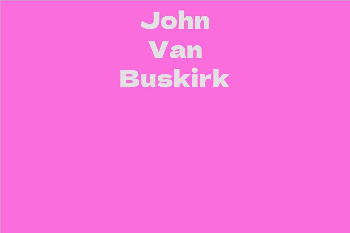 John Van Buskirk