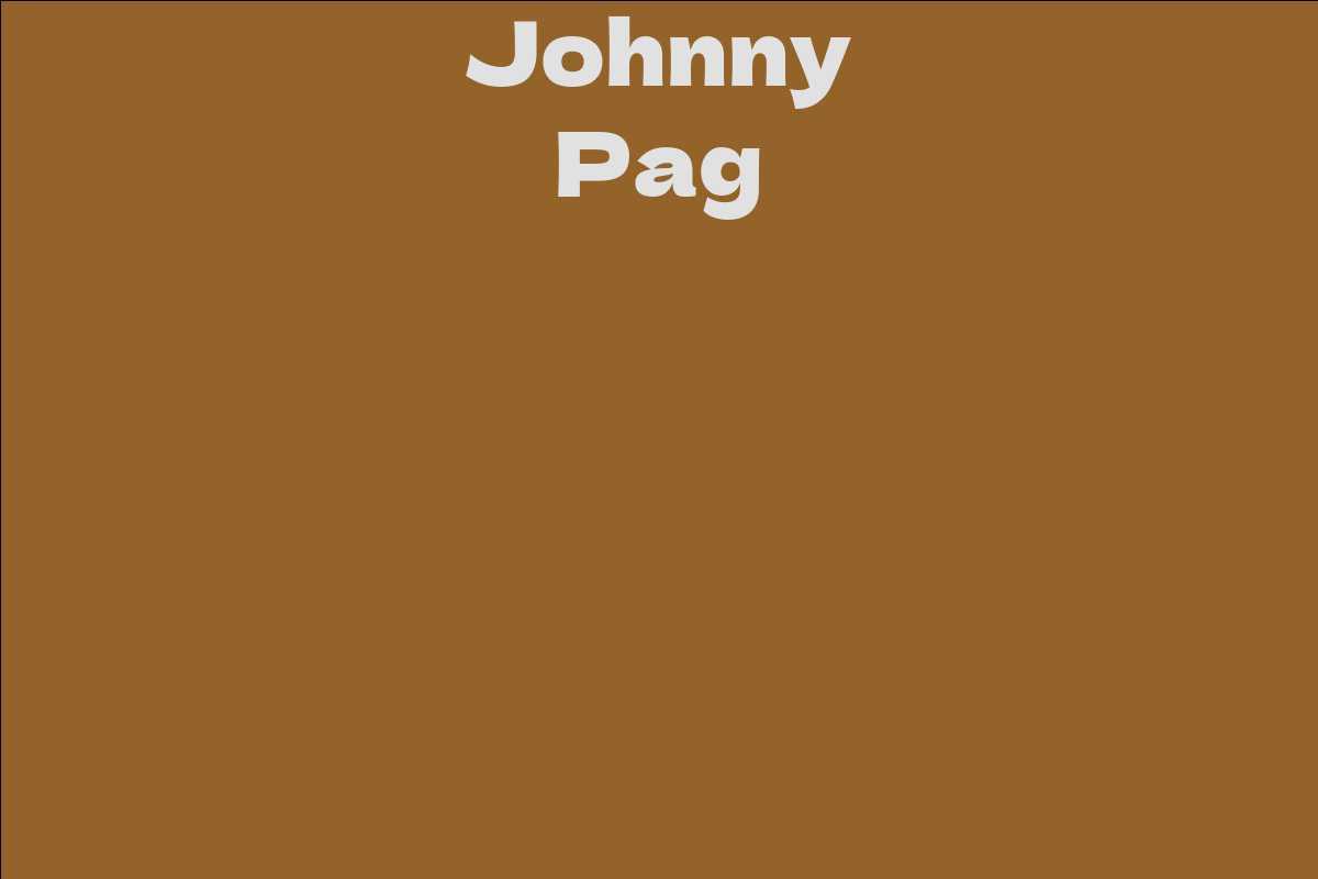 Johnny Pag