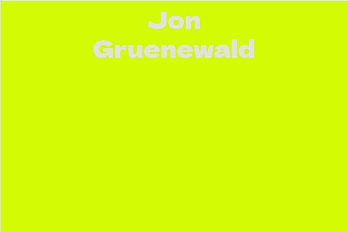 Jon Gruenewald