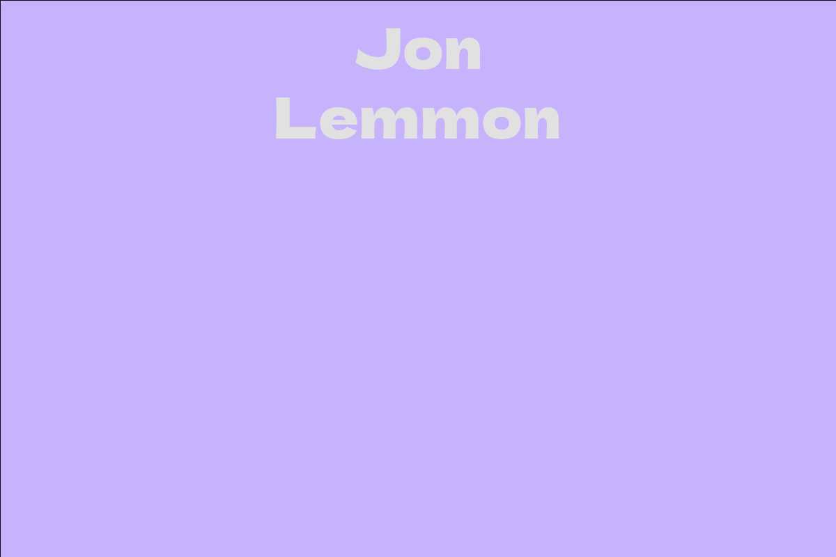 Jon Lemmon