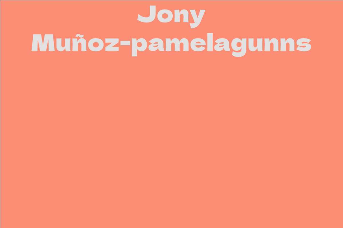 Jony Muñoz-pamelagunns