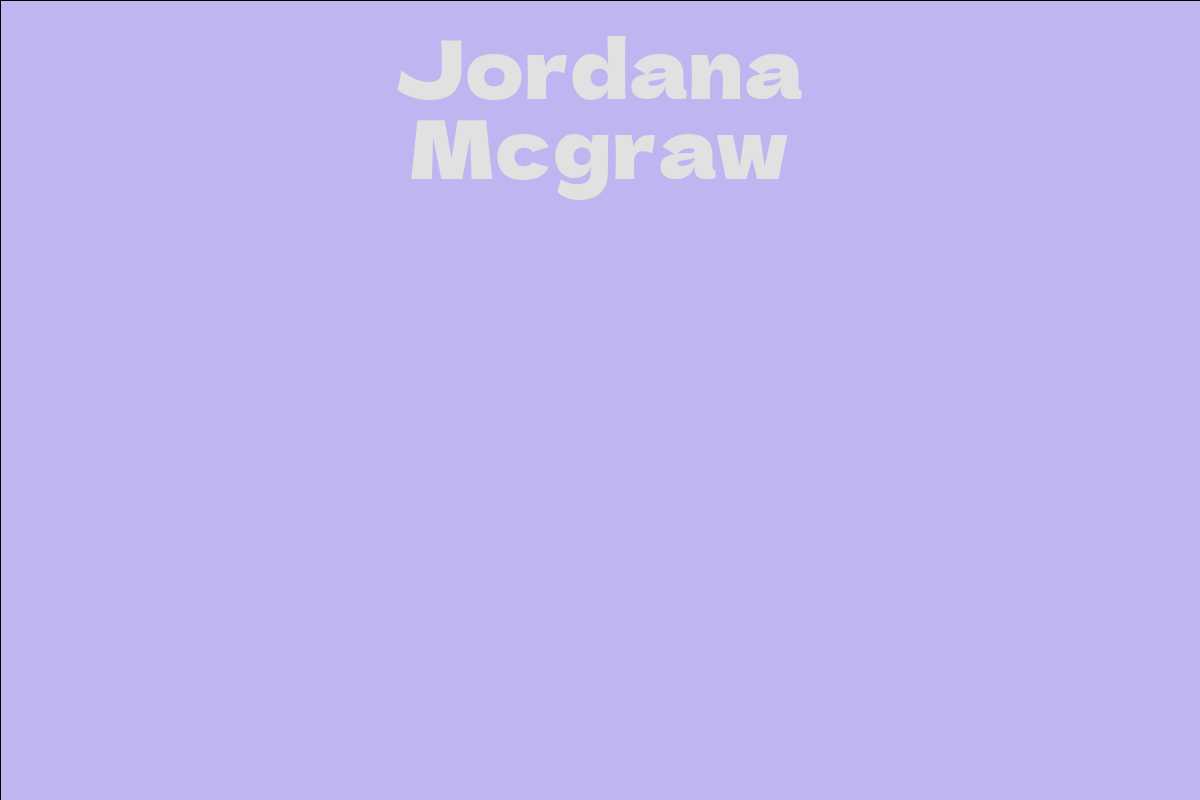 Jordana Mcgraw