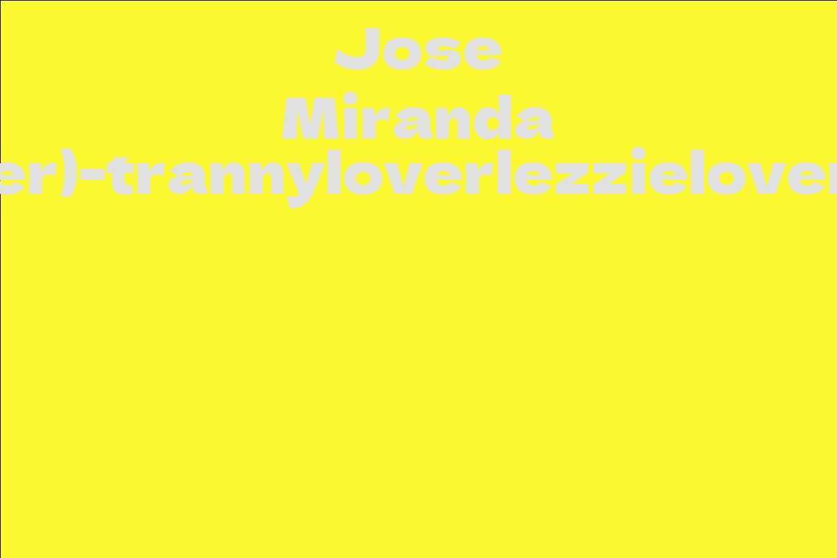 Jose Miranda (soccer)-trannyloverlezzielover2917