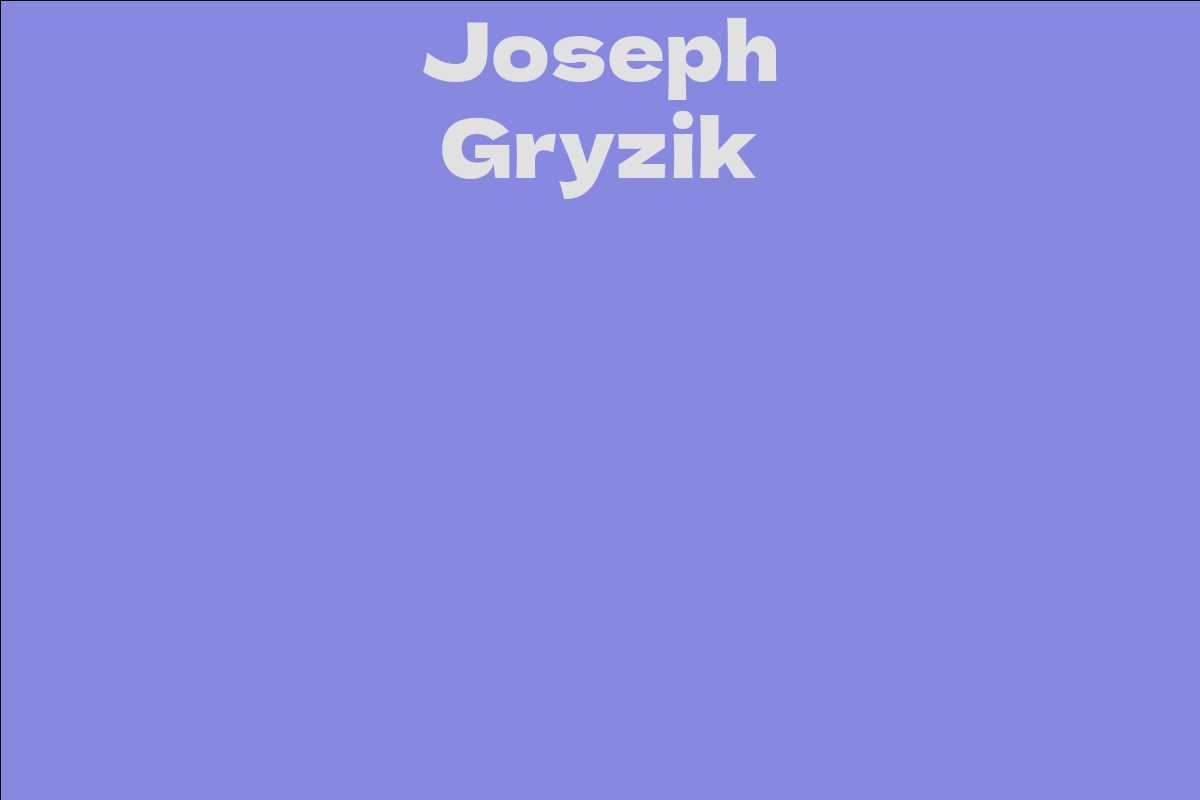Joseph Gryzik