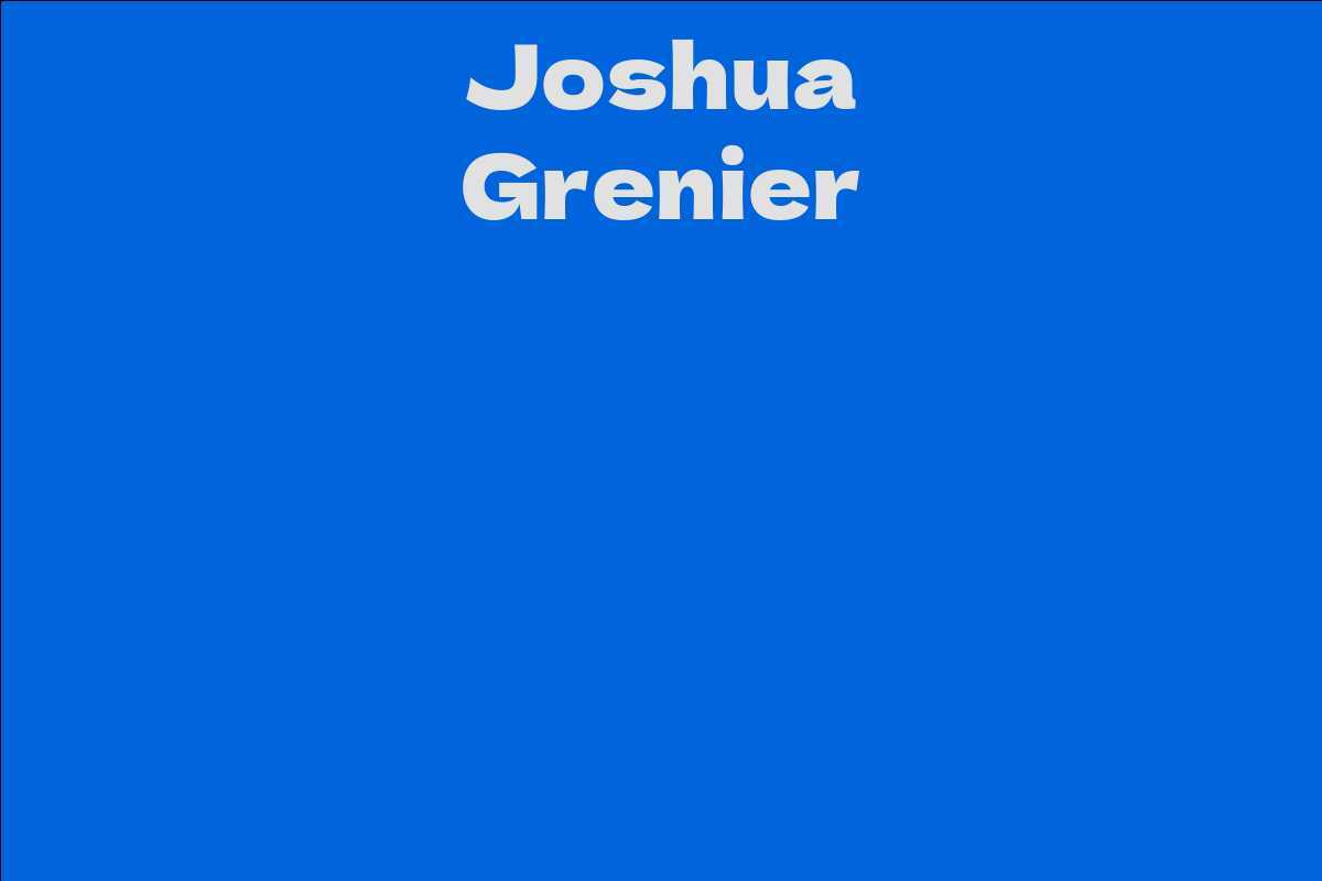 Joshua Grenier