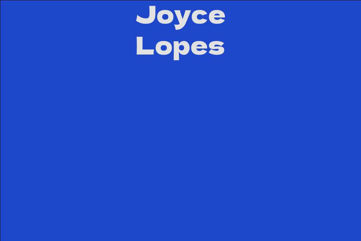 Joyce Lopes