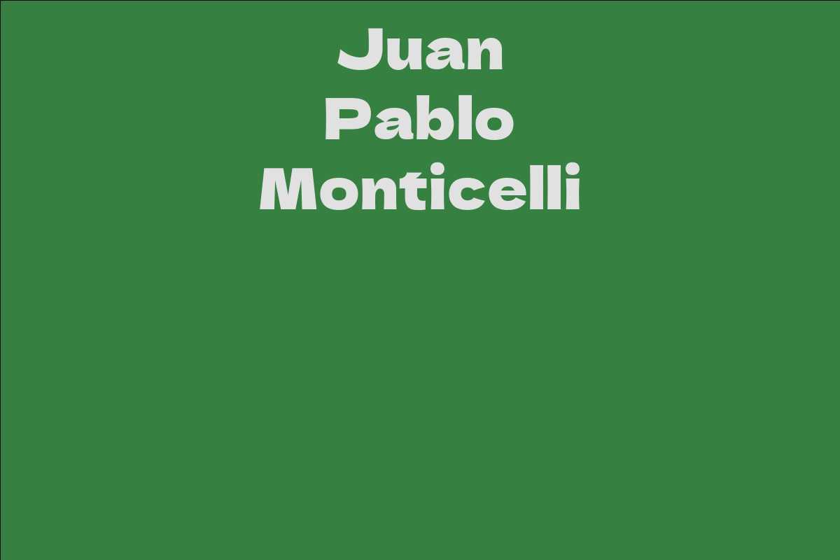 Juan Pablo Monticelli