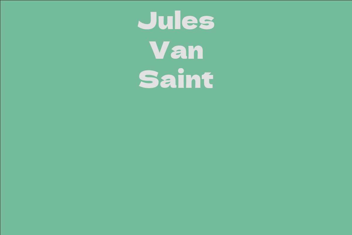 Jules Van Saint