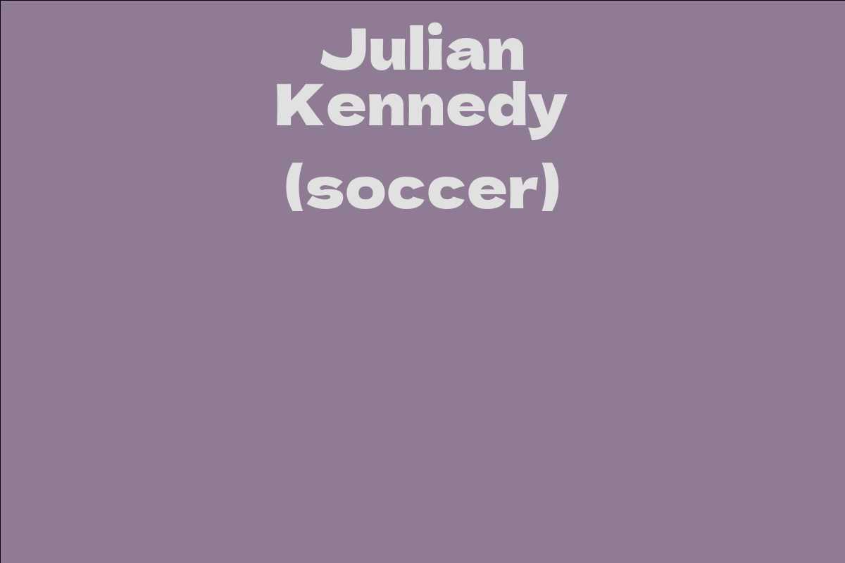 Julian Kennedy (soccer)