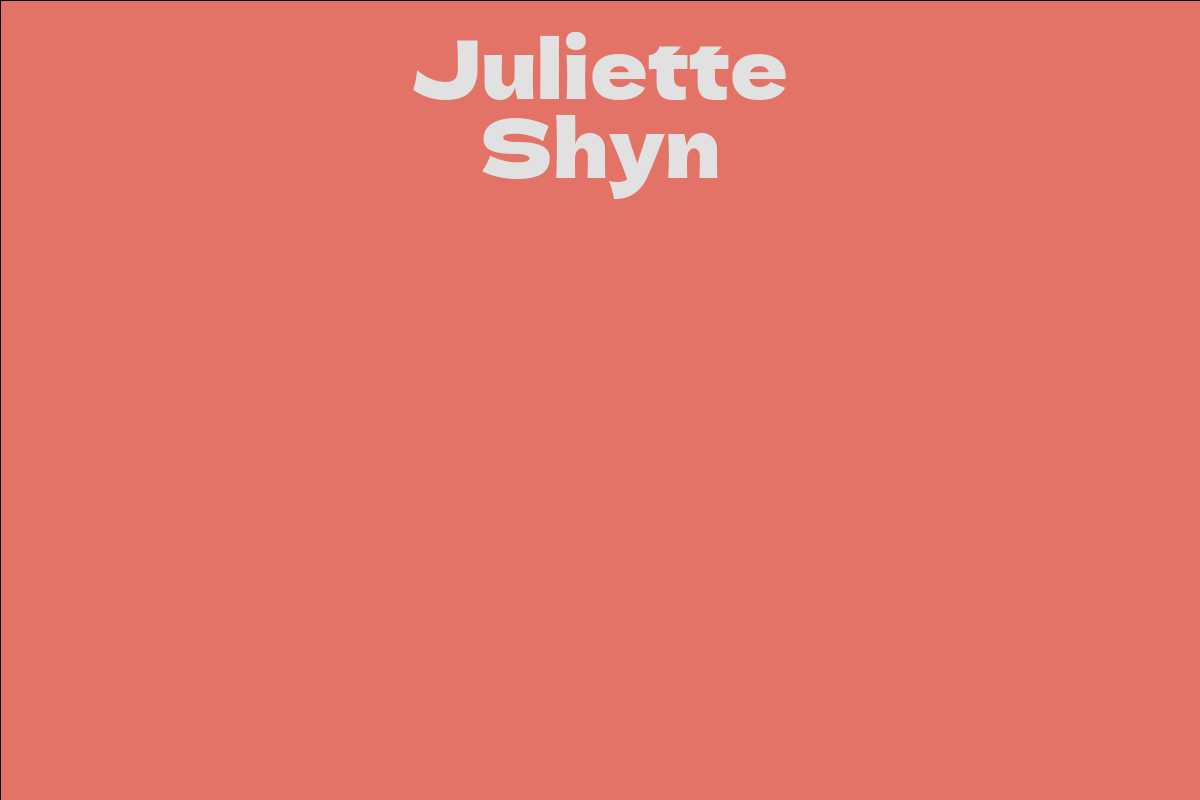 Juliette Shyn Facts Bio Career Net Worth Aidwiki