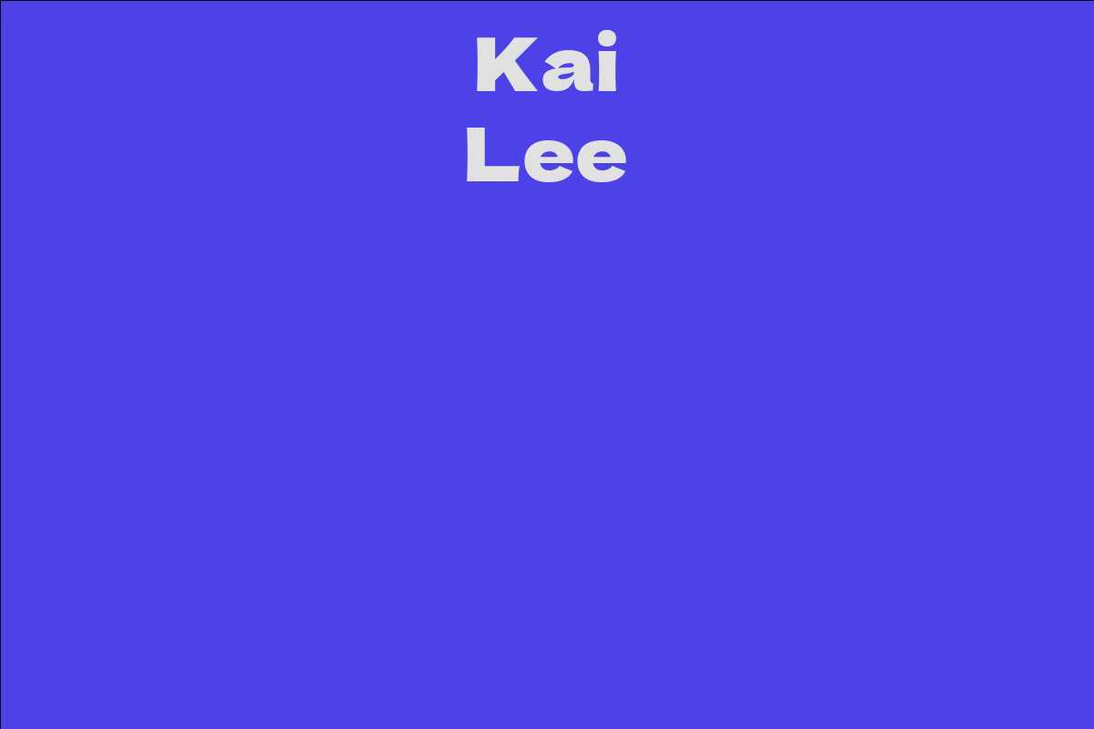 Kai Lee