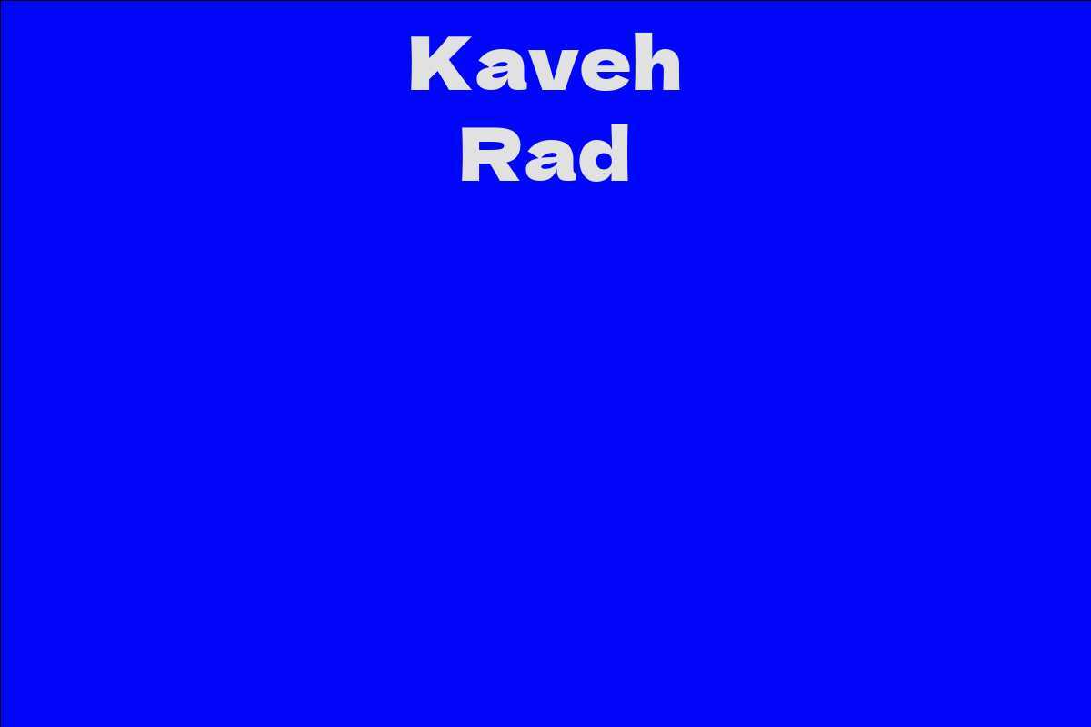 Kaveh Rad