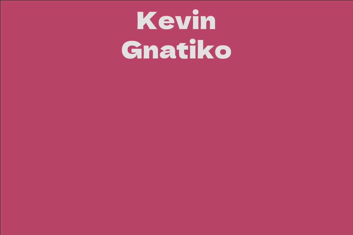 Kevin Gnatiko