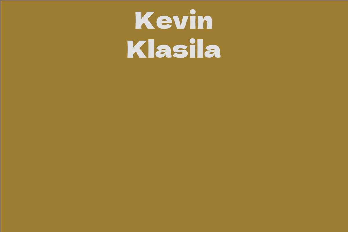 Kevin Klasila
