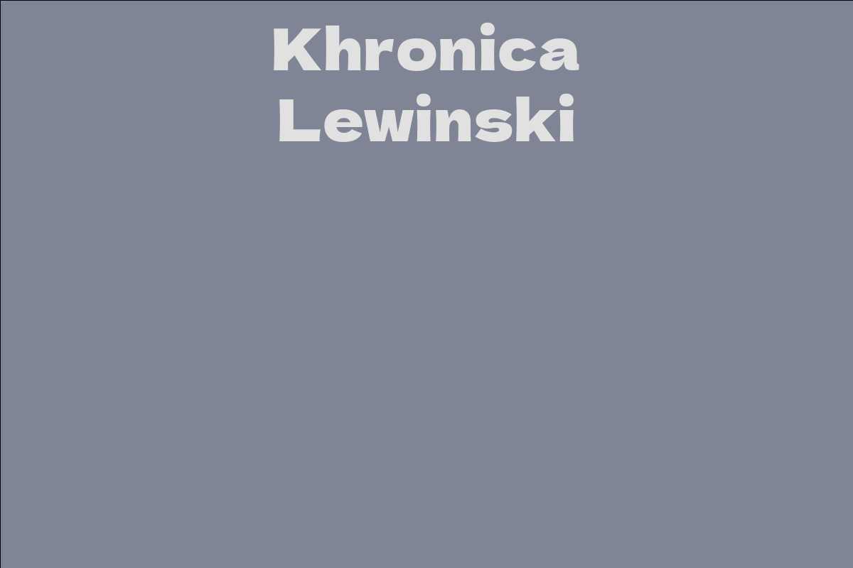 Khronica Lewinski