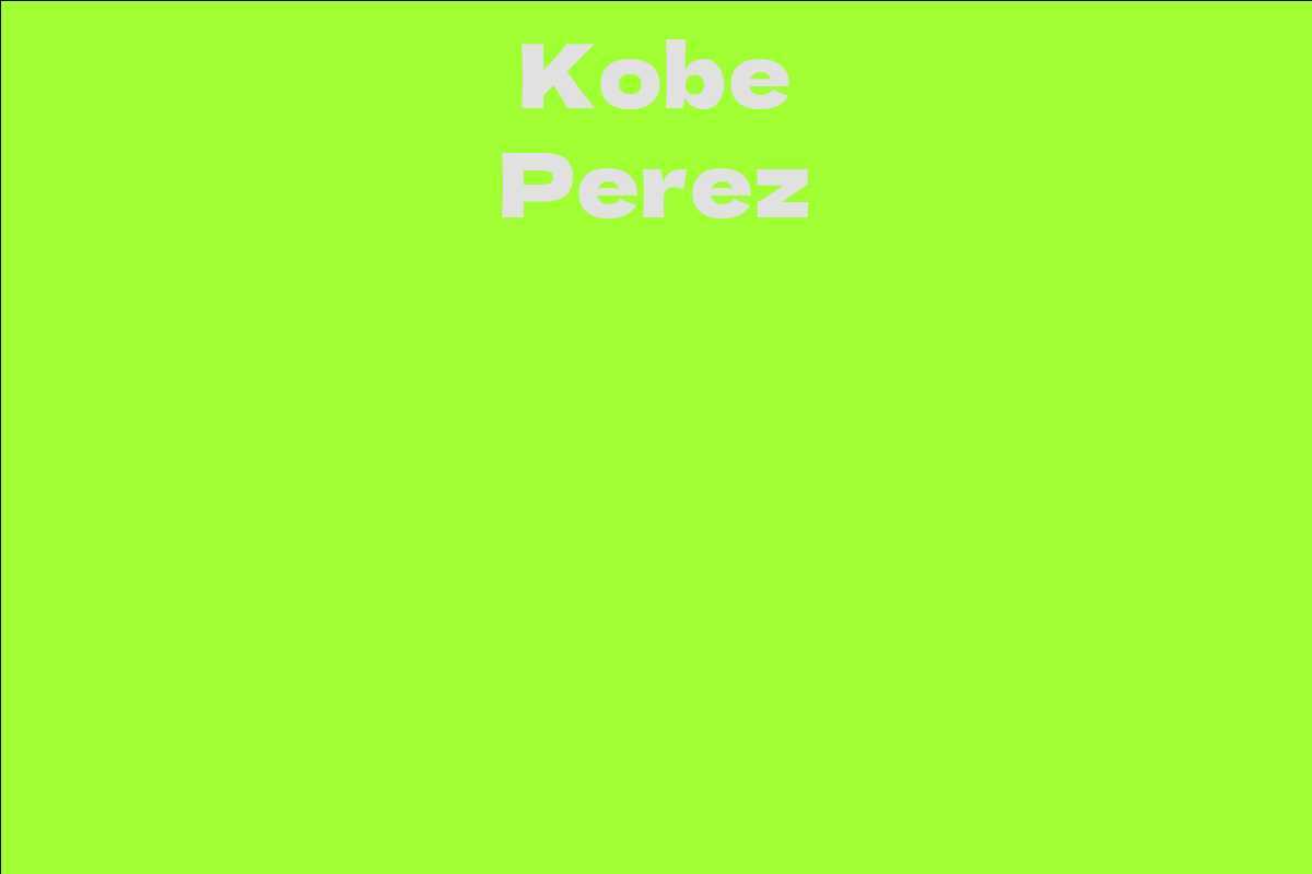 Kobe Perez