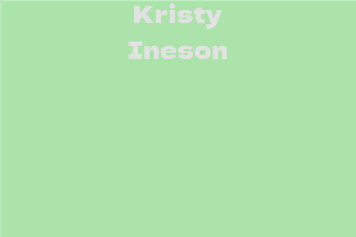 Kristy Ineson