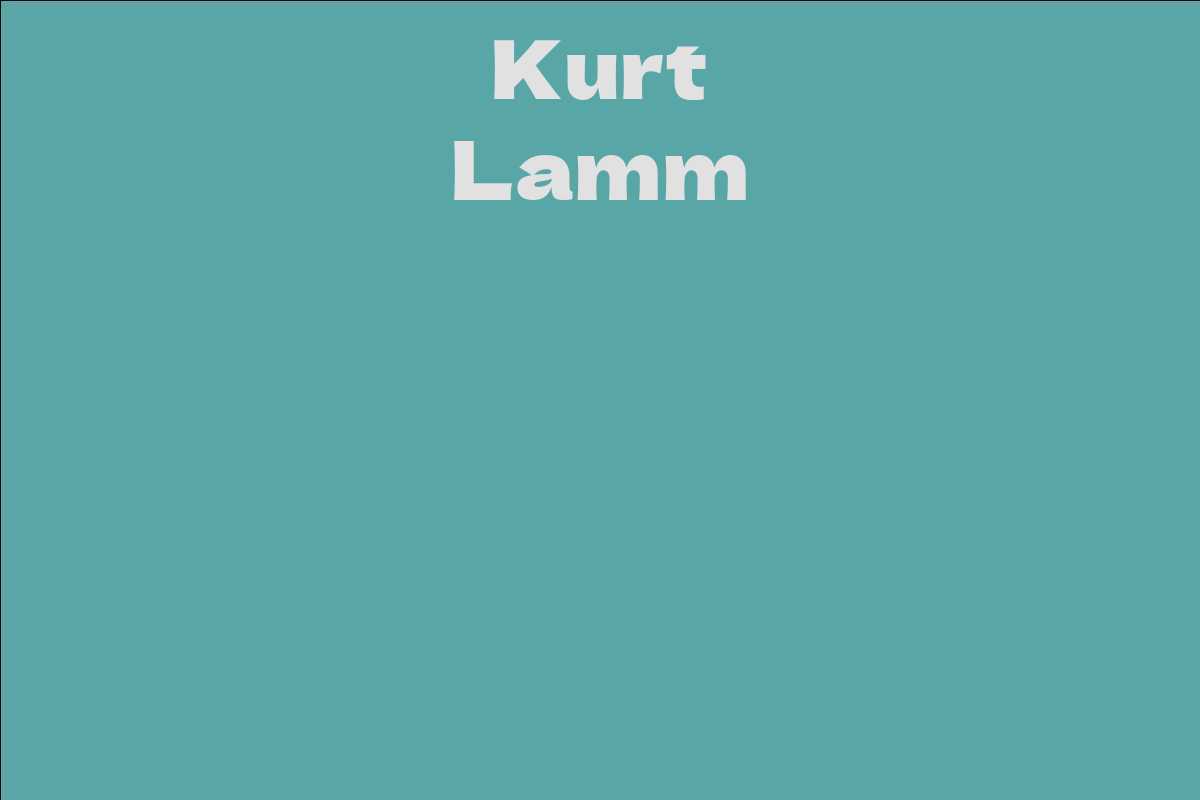 Kurt Lamm