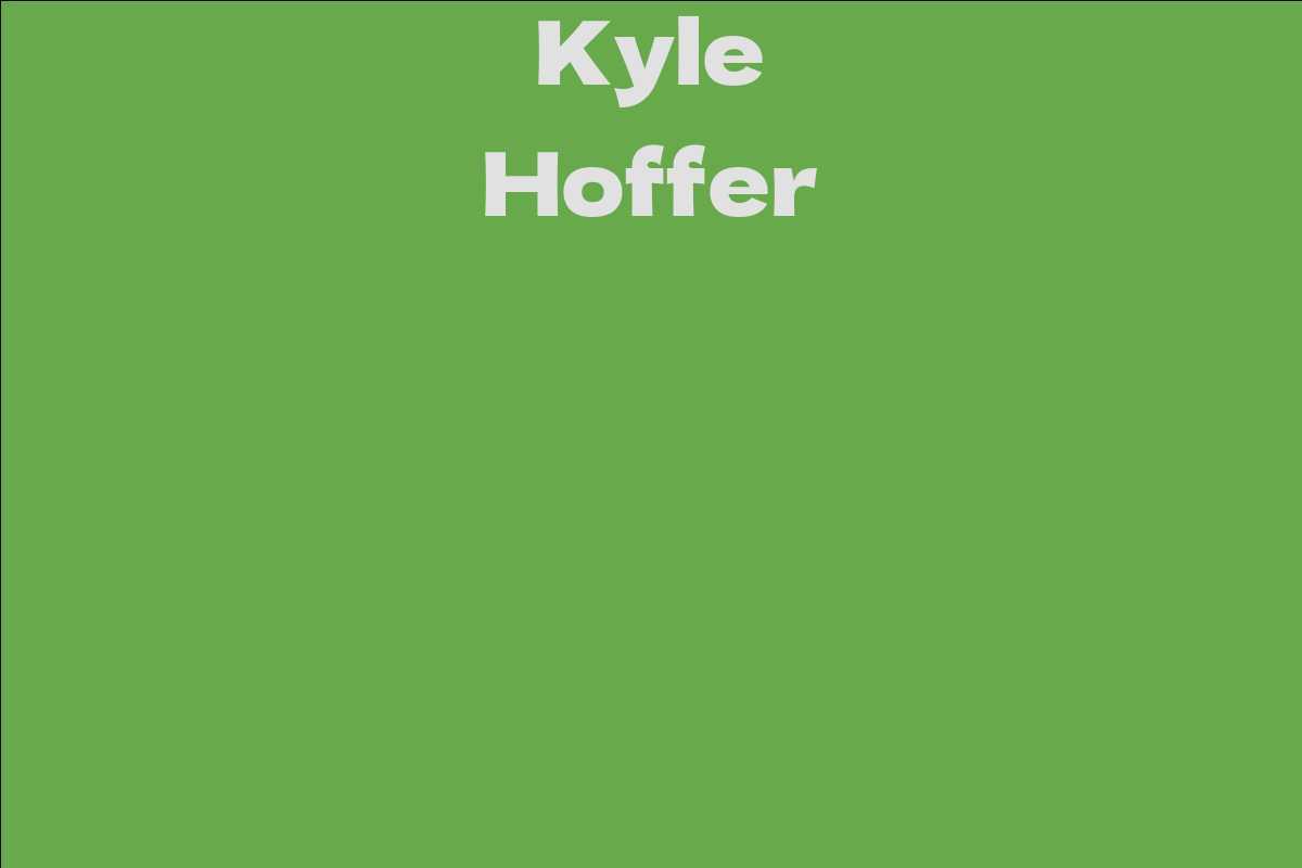 Kyle Hoffer
