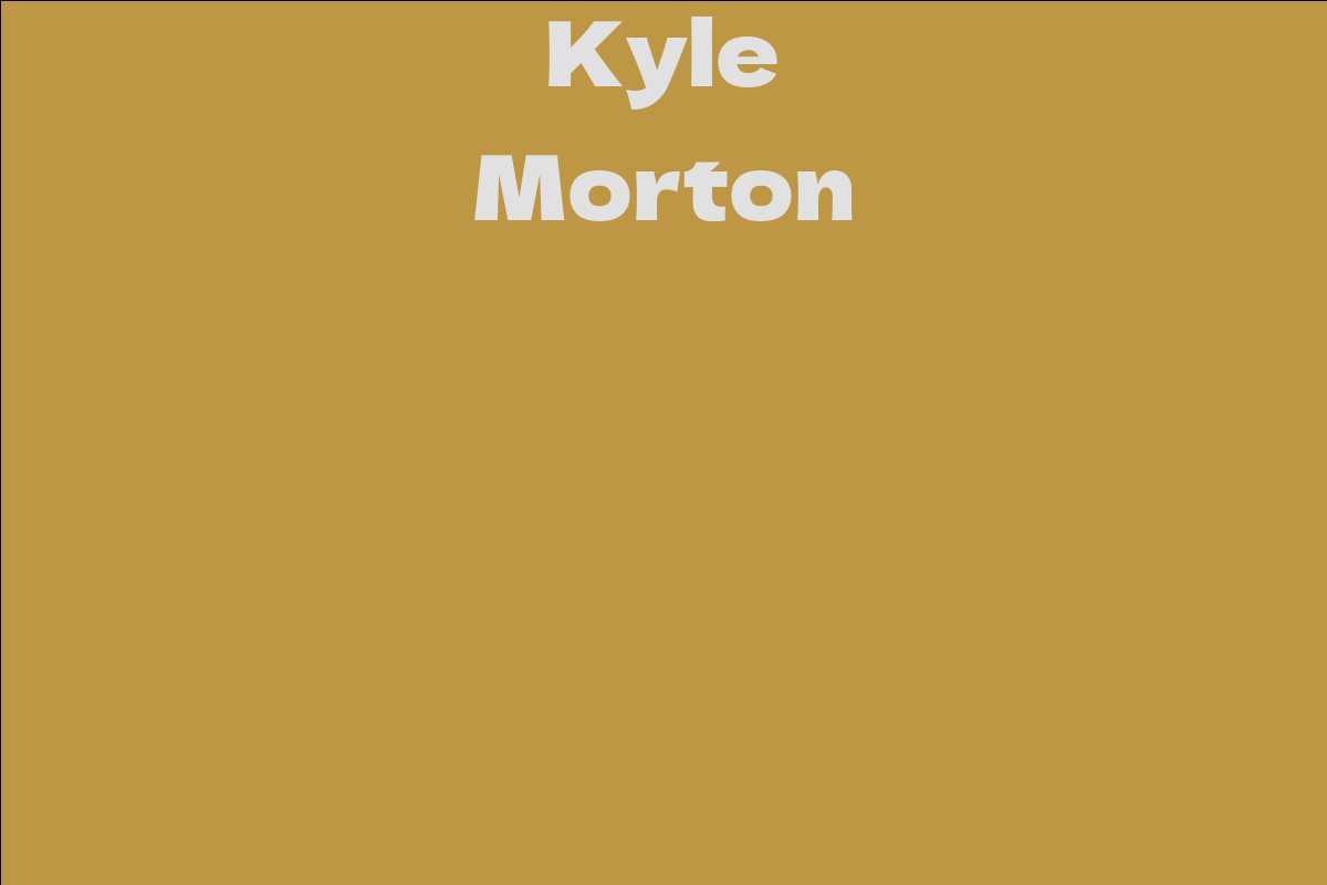 Kyle Morton