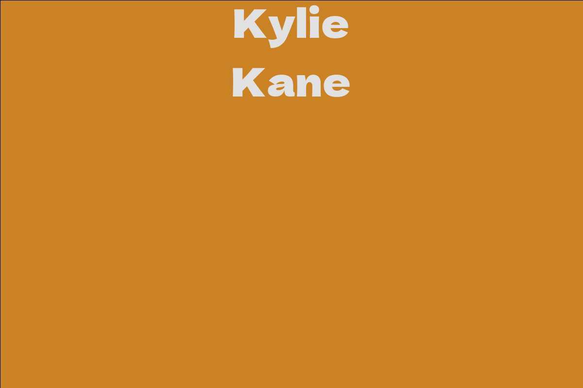 Kylie Kane