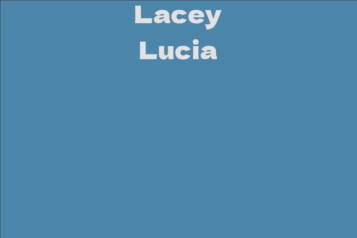 Lacey Lucia