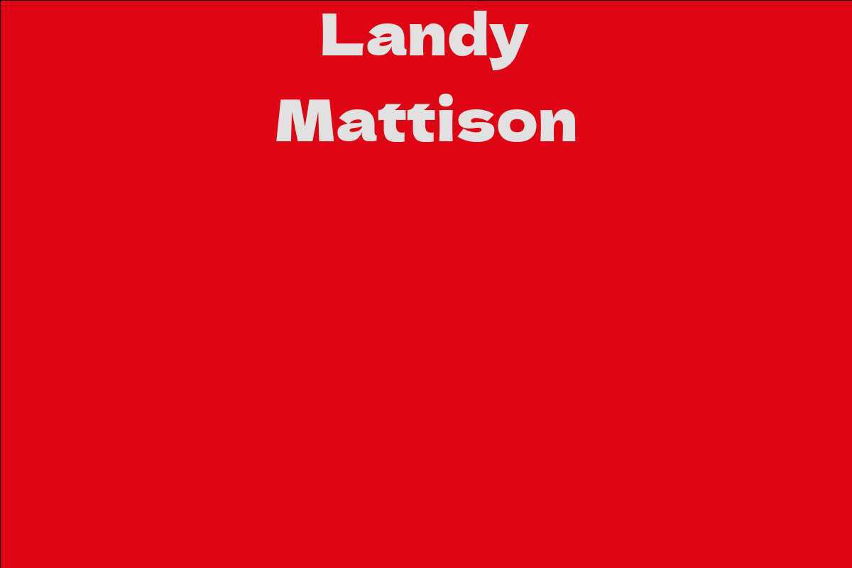 Landy Mattison