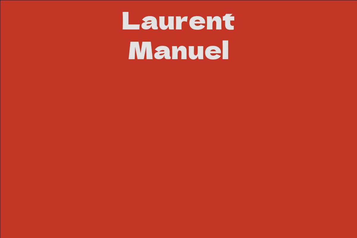 Laurent Manuel