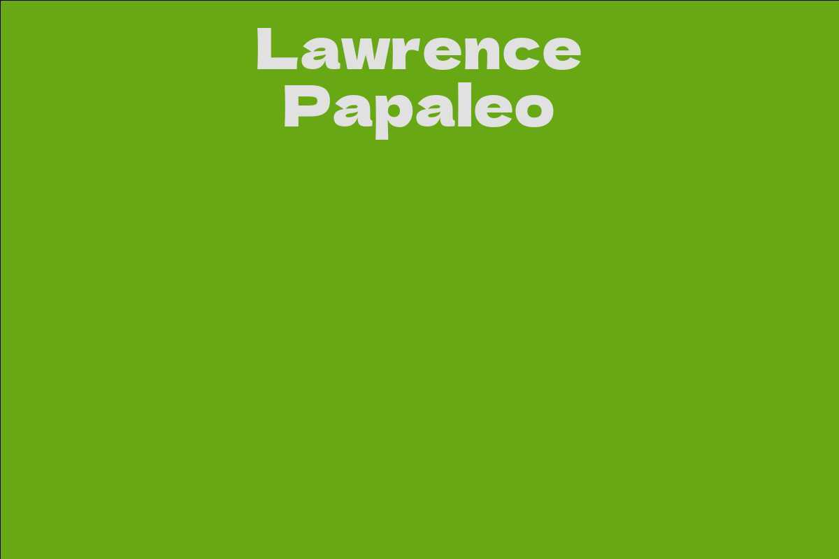 Lawrence Papaleo