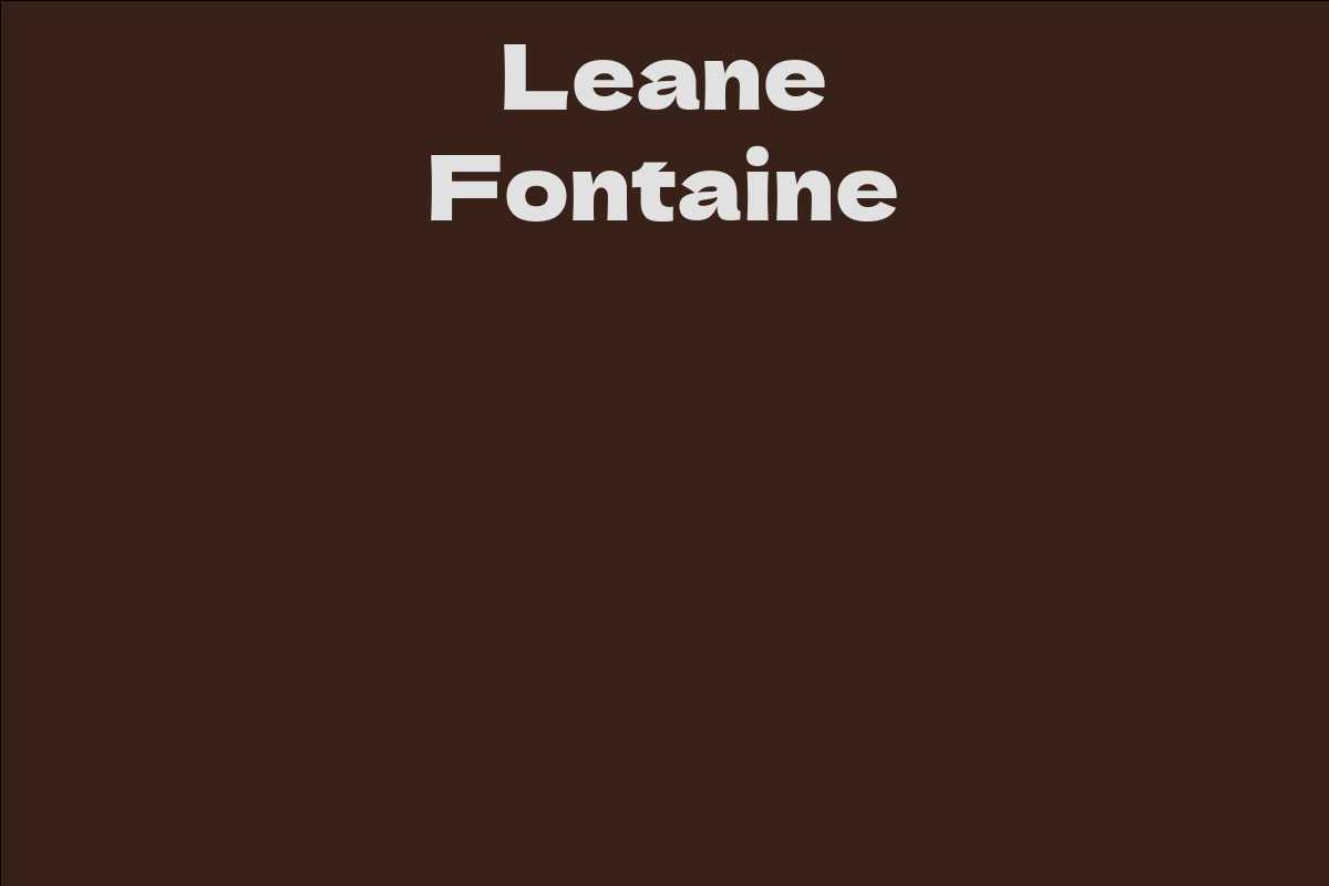 Leane Fontaine