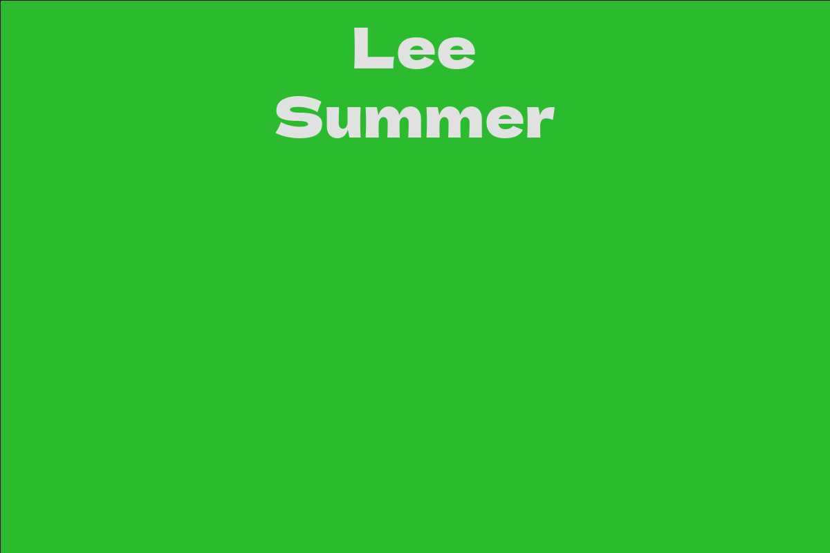 Lee Summer