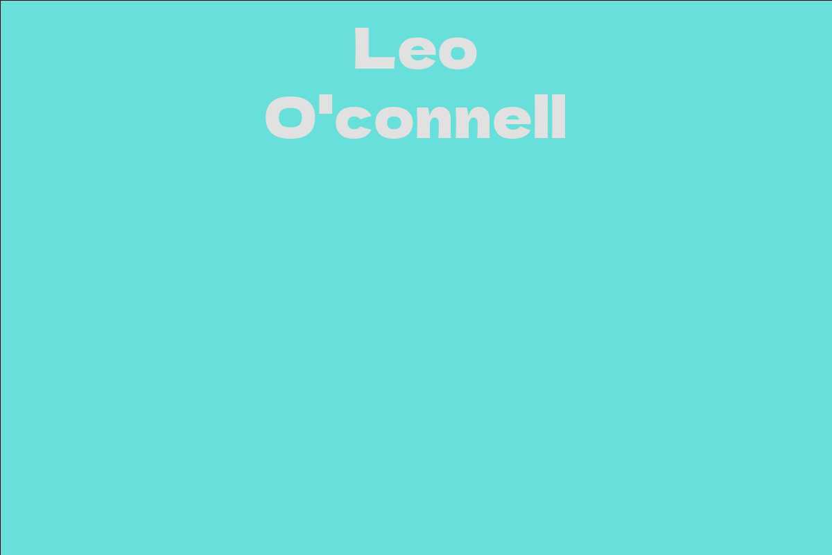 Leo O'connell
