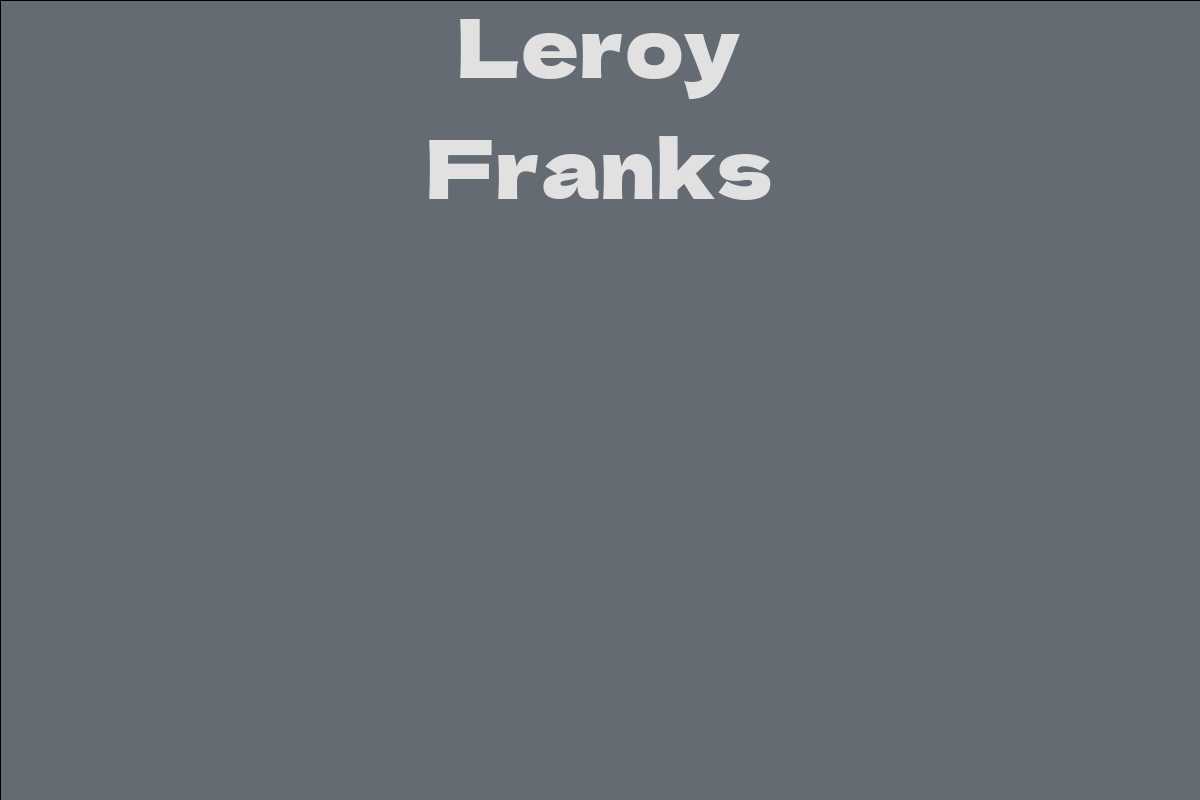 Leroy Franks