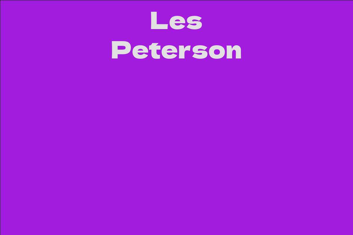 Les Peterson