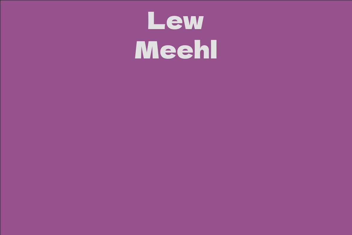 Lew Meehl