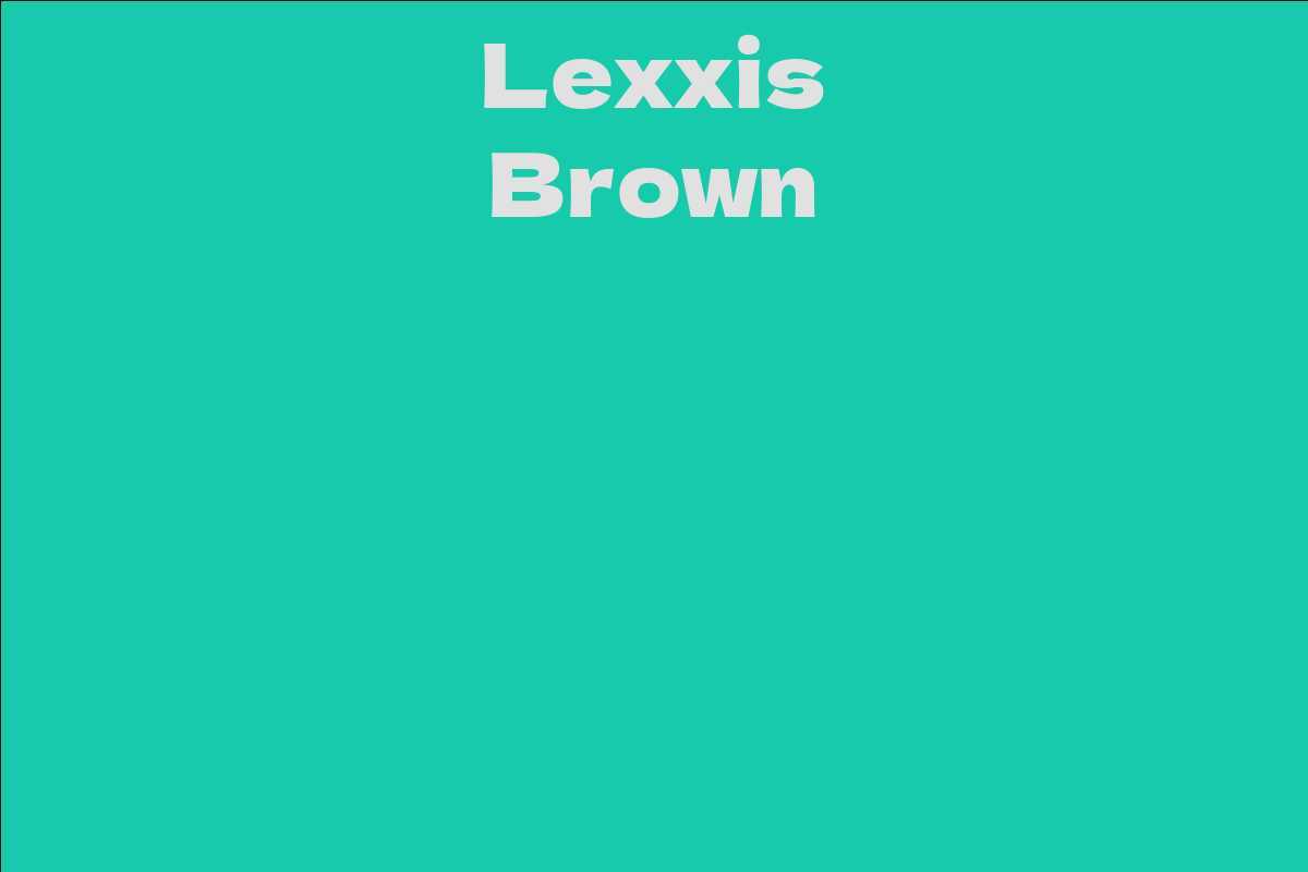 Lexxis Brown