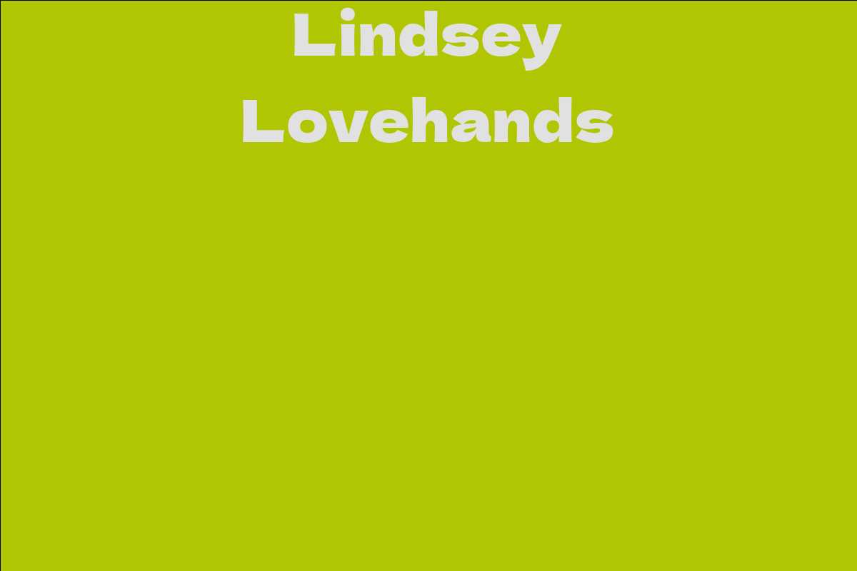 Lindsay Lovehands