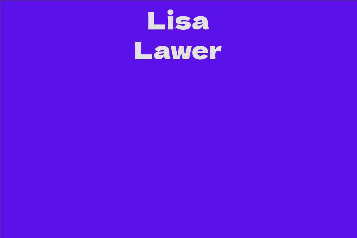 Lisa Lawer
