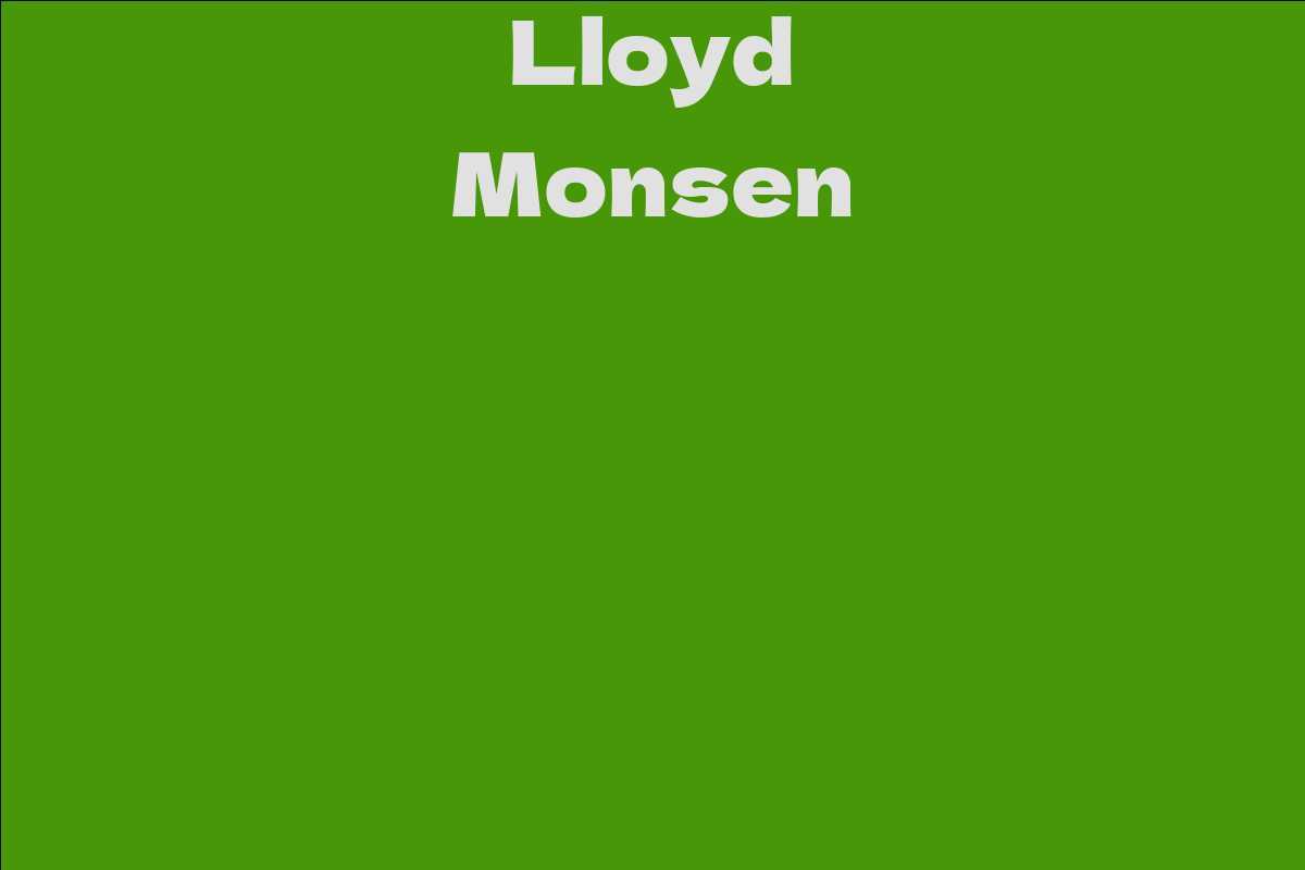 Lloyd Monsen